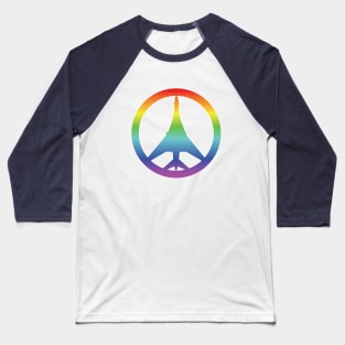 Peace B1 Bomber Baseball T-Shirt